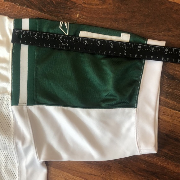 NFL REEBOK NEW YORK JETS JERSEY MEN'S SIZE 56 100% AUTHENTIC SANTONIO HOLMES #10 - Picture 12 of 15